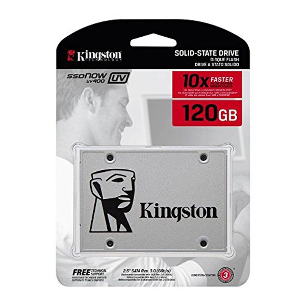 Kingston 120GB SSDNow UV400 Series (Single Drive)
